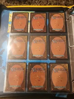 Vintage Magic The Gathering Binder Collection Card Lot MTG 1993-2003 Rares - Image 2