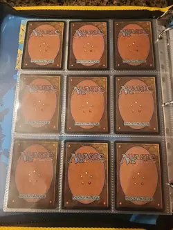 Vintage Magic The Gathering Binder Collection Card Lot MTG 1993-2003 Rares - Image 5