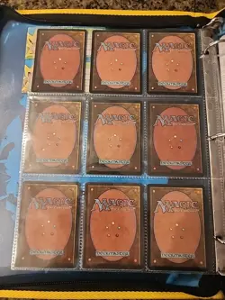 Vintage Magic The Gathering Binder Collection Card Lot MTG 1993-2003 Rares - Image 2