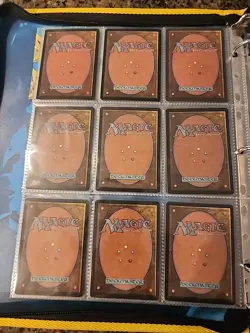 Vintage Magic The Gathering Binder Collection Card Lot MTG 1993-2003 Rares - Image 5