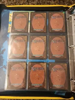 Vintage Magic The Gathering Binder Collection Card Lot MTG 1993-2003 - Image 2
