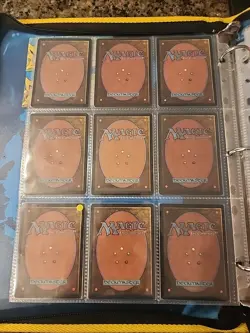 Vintage Magic The Gathering Binder Collection Card Lot MTG 1993-2003 - Image 4