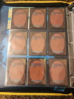 Vintage Magic The Gathering Binder Collection Card Lot MTG 1993-2003 - Image 2