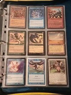 Vintage Magic The Gathering Binder Collection Card Lot MTG 1993-2003 - Image 4