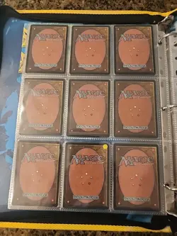 Vintage Magic The Gathering Binder Collection Card Lot MTG 1993-2003 - Image 5