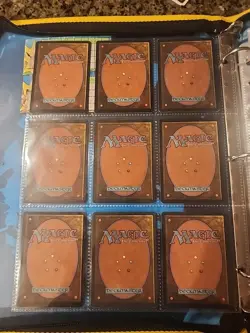 Vintage Magic The Gathering Binder Collection Card Lot MTG 1993-2003 Rares - Image 2