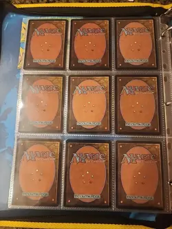 Vintage Magic The Gathering Binder Collection Card Lot MTG 1993-2003 Rares - Image 5