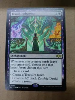 Teval's Judgement TDC #28 Non-Foil Standard Art NM MTG - Image 1