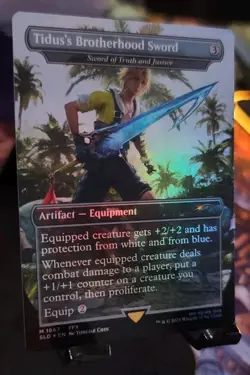 Tidus's Brotherhood Sword - Sword of Truth and Justice (Rainbow Foil) Secret... - Image 3