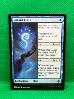 MTG Wizard Class - Adventures in the Forgotten Realm - Regular - Image 1