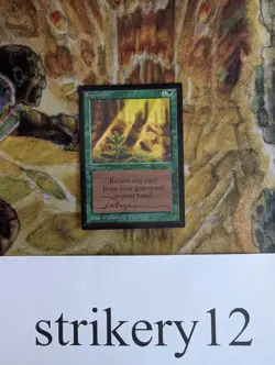 Regrowth - Collector's Edition - Signed by Dameon Willich - MTG - Image 1