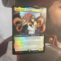 MTG Magic - Yuna, Hope of Spira Extended Art FOIL Mythic - FFX 0517 Near Mint NM - Image 2