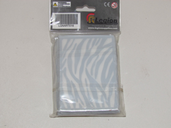 50 LEGION SUPPLIES Zebra Stripes glossy DECK PROTECTORS CARD SLEEVES Pokemon mtg - Image 2