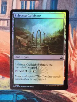 Selesnya Guildgate Foil Ravnica Remastered Magic Gathering MTG RVR - Image 1
