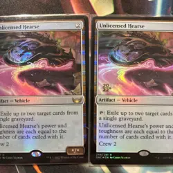 FOIL Unlicensed Hearse-Prerelease Cards X1 & Streets Of New Capenna X1 + Bonus - Image 3