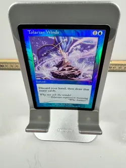Magic: The Gathering - Tolarian Winds (Seventh Edition) #105 Foil - Light Play - Image 4