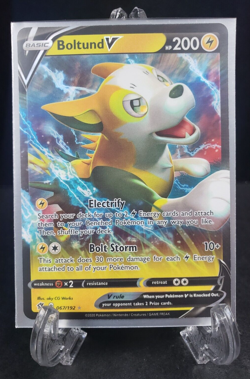 Pokemon TCG Boltund V Rebel Clash 067/192 Holo Ultra Rare - FAST SHIPPING - Image 1