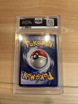 1999 Pokemon Base Set Unlimited Mewtwo-Holo PSA 8 - Image 3