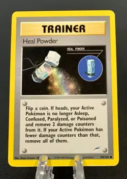 Pokemon TCG Neo Destiny Heal Powder #104 - Image 1