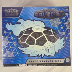 Pokemon TCG: Scarlet & Violet-Stellar Crown Elite Trainer Box - Factory Sealed - Image 1