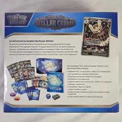 Pokemon TCG: Scarlet & Violet-Stellar Crown Elite Trainer Box - Factory Sealed - Image 3