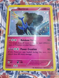 Xerneas - 107/162 (Cosmos Blister) Promo Holo LP Pokemon - Image 1