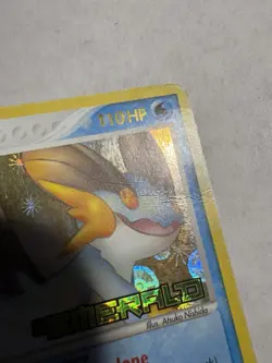 Pokemon TCG Swampert Holo Rare Card 11/106 Emerald Reverse Holo Stamp Hp - Image 3