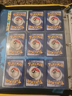 Pokemon Collection Binder Vintage Lot of Cards Holos Rares WoTC Movie Promo Etc - Image 2