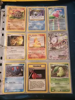 Pokemon Collection Binder Vintage Lot of Cards Holos Rares WoTC EX Era Reverse - Image 3
