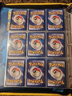 Pokemon Collection Binder Vintage Lot of Cards Holos Rares WoTC Base Lugia Etc - Image 5
