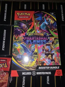 Pokemon TCG: Phantasmal Flames Factory Sealed Booster Bundle Box - Image 1