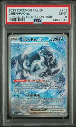 Chien-Pao Ex Special Illustration Rare Pokemon Pal En-Paldea Evolved 261 NM PSA - Image 1