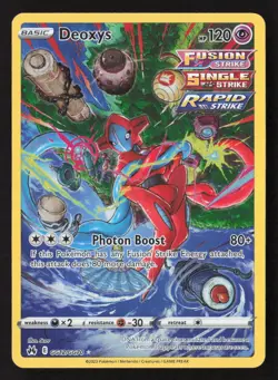 Deoxys GG12/70 Trainer Gallery Rare Crown Zenith Galarian Gallery Pokemon NM - Image 1