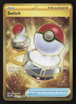 Switch 206/165 Hyper Rare 151 Pokemon NM - Image 1