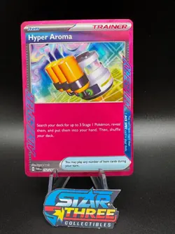 Pokemon Twilight Masquerade Hyper Aroma Ace Spec Rare 152/167 - Image 1