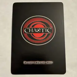 Chaotic Card Korg AU Rare Alliances Unravelled Overworld - MAX W Min Energy - Image 2