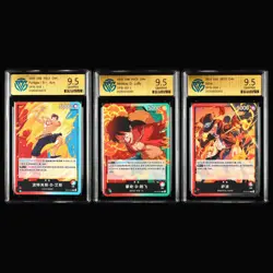 CCG GemMint 9.5 2025 ONE PIECE CHN .TCG Card 3PCS - Image 1