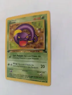 Ekans 46/62 - 1st Edition Fossil - Pokemon Card - Played ungraded - Image 3