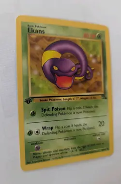 Ekans 46/62 - 1st Edition Fossil - Pokemon Card - Played ungraded - Image 4
