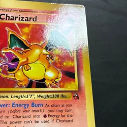 [Old Back] Charizard English Jumbo Card CoroCoro Supplement - Image 3
