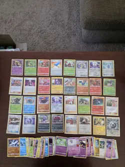 Pokemon Cards 2020-22 Lot Of 70 Plus Includes Holo's - Image 1
