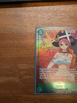 One Piece Card Game Nami Alt Art OP02-036 SR Paramount War NM - Image 3