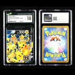 CGC Nintendo 2021 Pokemon PTCG JPN. card - Pikachu V-UNION 4PCS - Image 3