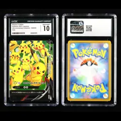CGC Nintendo 2021 Pokemon PTCG JPN. card - Pikachu V-UNION 4PCS - Image 5