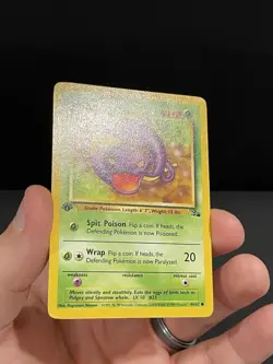 Pokemon Card 1ST EDITION Ekans Fossil 46/62 WotC Vintage 1999 NM - Image 3
