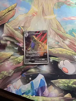 PAL 222/193 Tyranitar Illustration Rare Pack Fresh Paldea Evolved Pokemon Card - Image 1