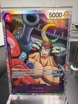 Franky (Super Rare)OP09-072 SR Emperors in the New World/ENGLISH ONE PIECE Card - Image 1