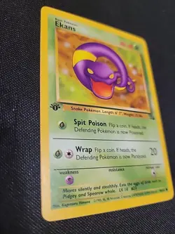 Evans 1st Edition Fossil Pokemon Card 46/62 Lp Condition Non Holo - Image 2