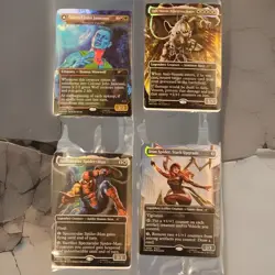 LOT of 4 Cards Marvel Legends MtG Magic the Gathering Spider-Man Promo Exclusive - Image 1