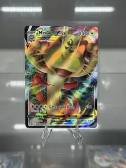 Pokemon Meowth VMAX SWSH005 Full Art Promo TCG Card Gem MT - Image 1